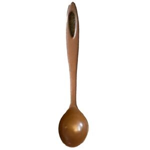 Vtg Ensar Corp Brown‎ SOUP LADLE Nylon Serving Utensil USA 12"